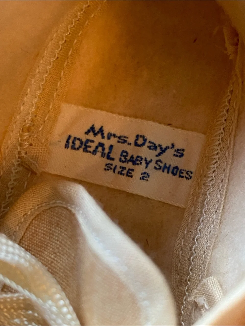 Mrs. Days Ideal Baby Shoe size 2